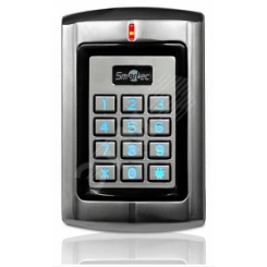 Считыватель EM с клавиатурой, интерфейс Wiegand, 3-6 см, -30°+60°С, 128x82x28 мм, 10-14 В DC, 40 мA Считыватель EM с клавиатурой, интерфейс Wiegand, 3-6 см, -30°+60°С, 128x82x28 мм, 10-14 В DC, 40 мA