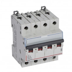 Выключатель автоматический четырехполюсный 13А B DX3 6kA/10kA