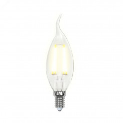 Лампа светодиодная LED 5вт 200-250В свеча на ветру диммируемая 450Лм Е14 3000К Uniel Air филамент