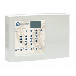 Прибор приемно-контрольный охранно-пожарный адресный ВЭРС-LEON, 2 адресных линии/кольцо, поддержка до 180 извещателей LEONARDO, 16 пороговых шлейфов сигнализации