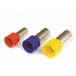 Наконечник-гильза 18мм с изолированным фланцем Наконечник-гильза 18мм с изолированным фланцем