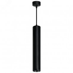 Светильник ДСО GU10 без лампы на подвесе черный