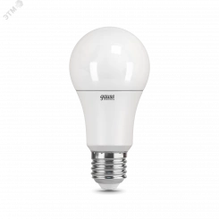 Лампа светодиодная LED 11 Вт 840 Лм 4100К белая E27 A60 (2 лампы в упаковке) Elementary Gauss