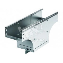 Ответвитель TDS Т-образный вертикальный универсальный основание 500 H80 цинк-ламельный