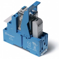 Интерфейсные модули реле, Пластиковая клипса-держатель, Светодиод, Контакты AgNi, 3CO 10A, 48VAC Интерфейсные модули реле, Пластиковая клипса-держатель, Светодиод, Контакты AgNi, 3CO 10A, 48VAC