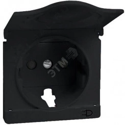 Накладка с крышкой на 75432-, 75464-39, S82,82N, графит