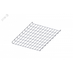 Лоток проволочный прямой усиленный диаметр проволоки 5 мм  ППУ5.600.35.3000.10.5
