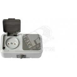 Беларусь Блок выключатель двухклавишный+розетка наружный IP54 2В-РЦ-655 (03) Беларусь Блок выключатель двухклавишный+розетка наружный IP54 2В-РЦ-655 (03)