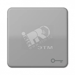 Клавиша с символом  ключ   серая