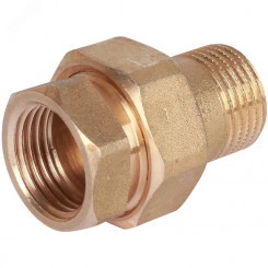 Соединение разъемное 'американка' ВН, уплотнение под гайкой o-ring кольцо 1/2