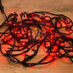 Гирлянда профессиональная Твинкл Лайт 10м 100LED красный