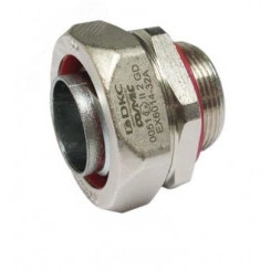 Взрывозащищенная Ex e муфта металлорукав-коробка. DN35 мм. M40х1,5.Нержавеющая сталь AISI 316L. IP66/67 Взрывозащищенная Ex e муфта металлорукав-коробка. DN35 мм. M40х1,5.Нержавеющая сталь AISI 316L. IP66/67