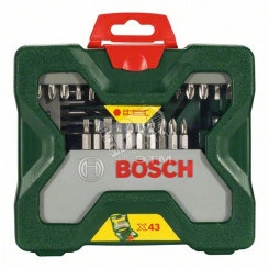 Набор бит и сверл X-Line шестигранный хвостовик Promoline (43шт) Набор бит и сверл X-Line шестигранный хвостовик Promoline (43шт)