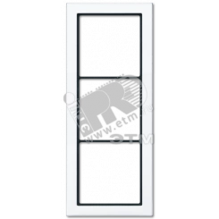 Рамка 3 поста белая