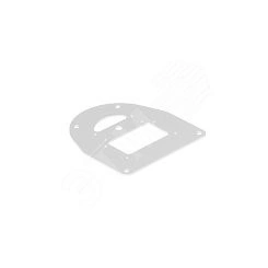 Напольная пластина для электромонтажной колонны (сталь, белый)