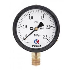 Мановакуумметр радиальный КМВ-22Р -0,8...+0,8 kРа М20х1.5 кл.1.5 Мановакуумметр радиальный КМВ-22Р -0,8...+0,8 kРа М20х1.5 кл.1.5