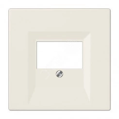 Накладка для USB розетки (ТАЕ гнезда)  Серия LS990  Материал- термопласт  Цвет- слоновая кость