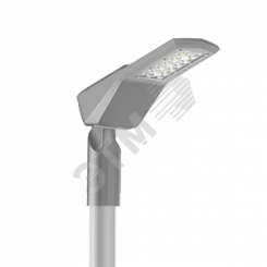 Светильник светодиодный уличный Levante Urban 30 Вт кронштейн 48мм 5000К серый RAL7045 муар Вартон