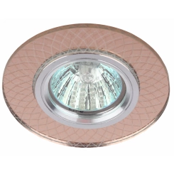 Светильник встраиваемый DK LD43 TEA 3D /1 декор cо светодиодной подсветкой MR16 чай (50/1500) ЭРА Светильник встраиваемый DK LD43 TEA 3D /1 декор cо светодиодной подсветкой MR16 чай (50/1500) ЭРА