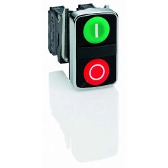 Головка кнопки двойная с маркировкой