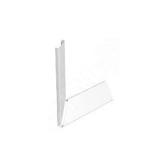 Крышка плоского угла 80x300 мм (сталь, светло-серый) Крышка плоского угла 80x300 мм (сталь, светло-серый)