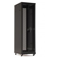 Шкаф напольный TTR-2266-DD-RAL9005 19-дюймовый 22U 1166x600х600 мм (ВхШхГ)