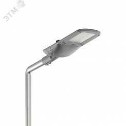 Светильник светодиодный ДКУ-80Вт 9600Лм 2700К Tornado ZHAGA Road Серый