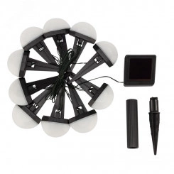 Каскад Lamper Взлетная Полоса LED 3,8 м с выносной солнечной панелью 2 м и аккумулятором, монтаж в грунт IP65, холодное белое свечение