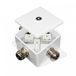 Коробка монтажная огнестойкая КМ-О(4к)-IP66 четыре ввода ABCD