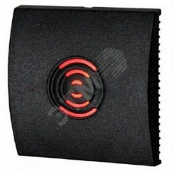 Считыватель MIFARE, чтение серийного номера, интерфейс Wiegand, до 10 см, -30°+60°С, 8.6х8.6х1.7 см, 5-16 В DC, 70 мA