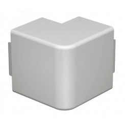 Крышка внешнего угла кабельного канала WDK 60x90 мм (ПВХ, светло-серый) Крышка внешнего угла кабельного канала WDK 60x90 мм (ПВХ, светло-серый)