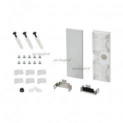 Заглушка S2-WALL-X2-H128 Silver (ARL, Пластик)