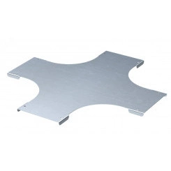 Крышка на Х-образный ответвитель 300, 2,0 мм, цинк-ламель, в комплекте с крепежными элементами необходимыми для монтажа