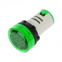 Индикатор значения напряжения зеленый VD22 70-500 В REXANT Индикатор значения напряжения зеленый VD22 70-500 В REXANT