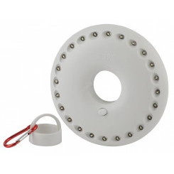 Фонарик светильник подвесной на батарейках 3хAA, подвес, карабин, магнитный в палатку, 24 LED K24 НЛО ЭРА