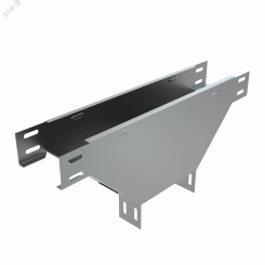 Т-ответвитель переходник 50х200-400 мм верт. c разворотом трассы на 90 гр. (нижняя часть больше исходной) Т-ответвитель переходник 50х200-400 мм верт. c разворотом трассы на 90 гр. (нижняя часть больше исходной)