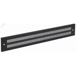 Панель перфорированная для цоколя 800мм черная ITK by ZPAS