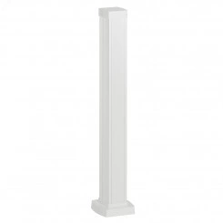 Колонна односекционная мини 0.68м белая
