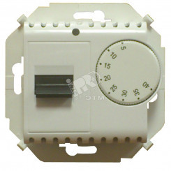 Simon15 Регулятор для теплого пола с зондом 16А 230В 3600Вт 5-40 гр. IP20 белый