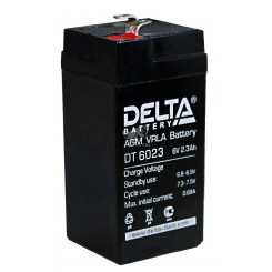 Аккумулятор DT 6В 2.3Ач (75)
