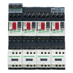 Пускатель магнитный 9А = 24B GV2-ME10 4-6.3А GV2DM1 Пускатель магнитный 9А = 24B GV2-ME10 4-6.3А GV2DM1