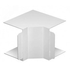 Крышка внутреннего угла кабельного канала WDK 100x130 мм (ПВХ, белый) Крышка внутреннего угла кабельного канала WDK 100x130 мм (ПВХ, белый)