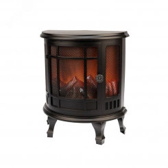 Светодиодный камин Винтаж мини с эффектом живого огня 24.8х12.7х30 см с USB, черный Светодиодный камин Винтаж мини с эффектом живого огня 24.8х12.7х30 см с USB, черный