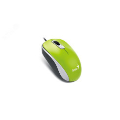 Мышь DX-110 оптическая, USB, зелёный