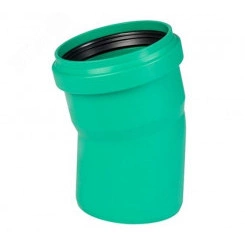 Отвод ливневой канализации 400х15 град.