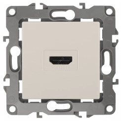 Розетка HDMI, Эра12, слоновая кость, 12-3114-02