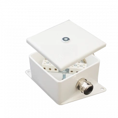 Коробка монтажная огнестойкая КМ-О (6к*60)-IP66-100х100 три ввода ACD