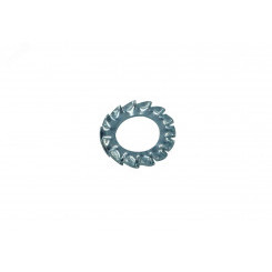 Шайба DIN 6798A М8 стопорная с наружными зубьями нержавеющая сталь А2  (100 шт.)
