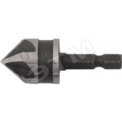 Зенкер конический, легированная сталь, хвостовик под биту, 19 мм