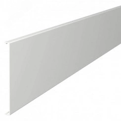 Крышка кабельного канала WDK 170x2000 мм (ПВХ, светло-серый) Крышка кабельного канала WDK 170x2000 мм (ПВХ, светло-серый)